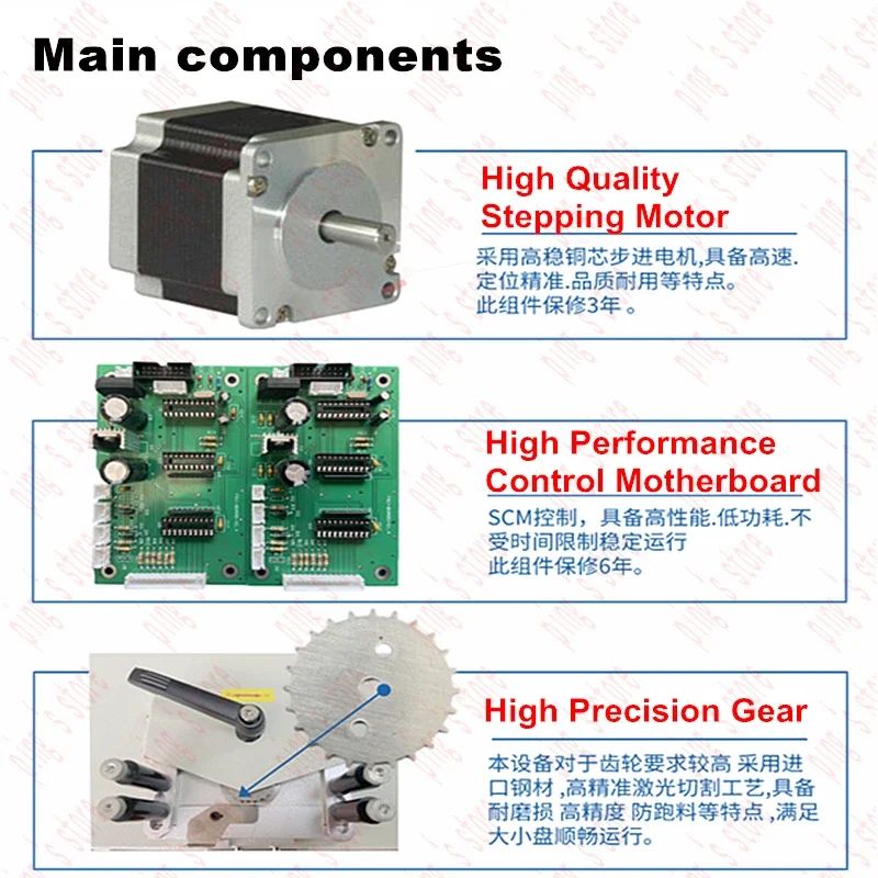 Автоматический счетчик деталей SMD сопротивление IC чипа индуктивности