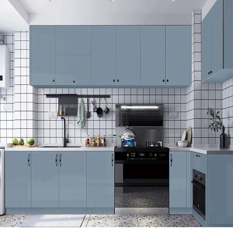 

Cabinet stickers waterproof oil-proof self-adhesive kitchen wardrobe furniture renovation transformation desktop door stickers