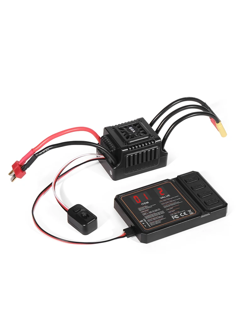 60A T/XT60 Бесщеточный ESC Электрический регулятор скорости BEC 2-3S