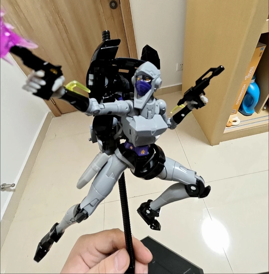 Фото В наличии: Трансформируемая игрушка Nightbird RT-02 Arcee, женская фигурка ниндзя Night Rose KO MP55, модель робота-трансформера, подарок для мальчика №4