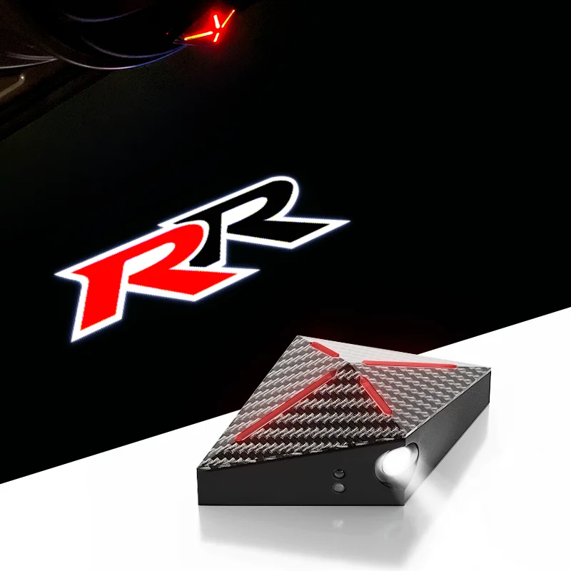 

for Honda Civic Mugen RR nsx Accord crz K9 EK4 EK3 rr8 City 2pcs Car door welcome warning light accessories