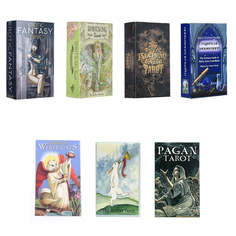 

36/78 листов 2022 Новинка Таро колода для досуга вечеринки настольная игра Высокое качество карта для раскрытия удачи
