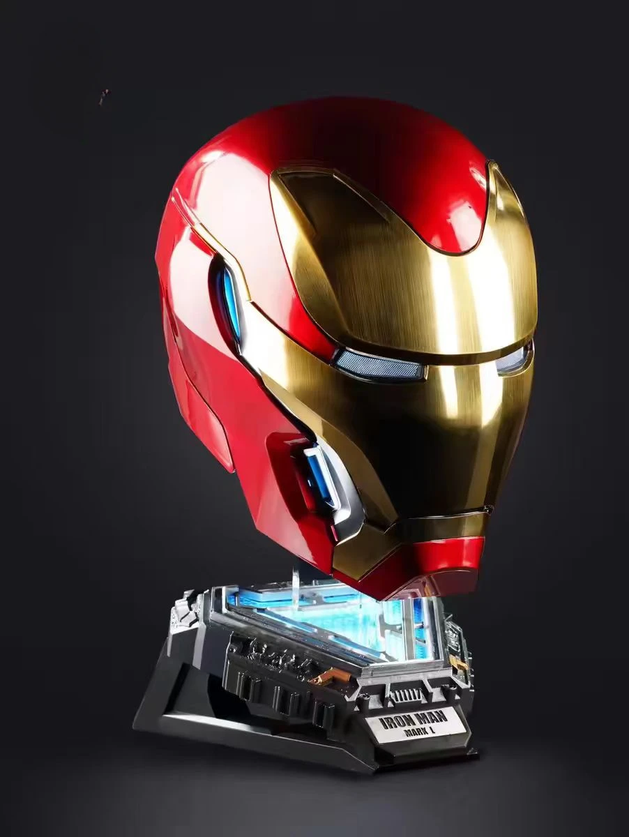 Новинка электронный шлем от модели Ironman настоящая 1/1 маска ironmans игрушка для
