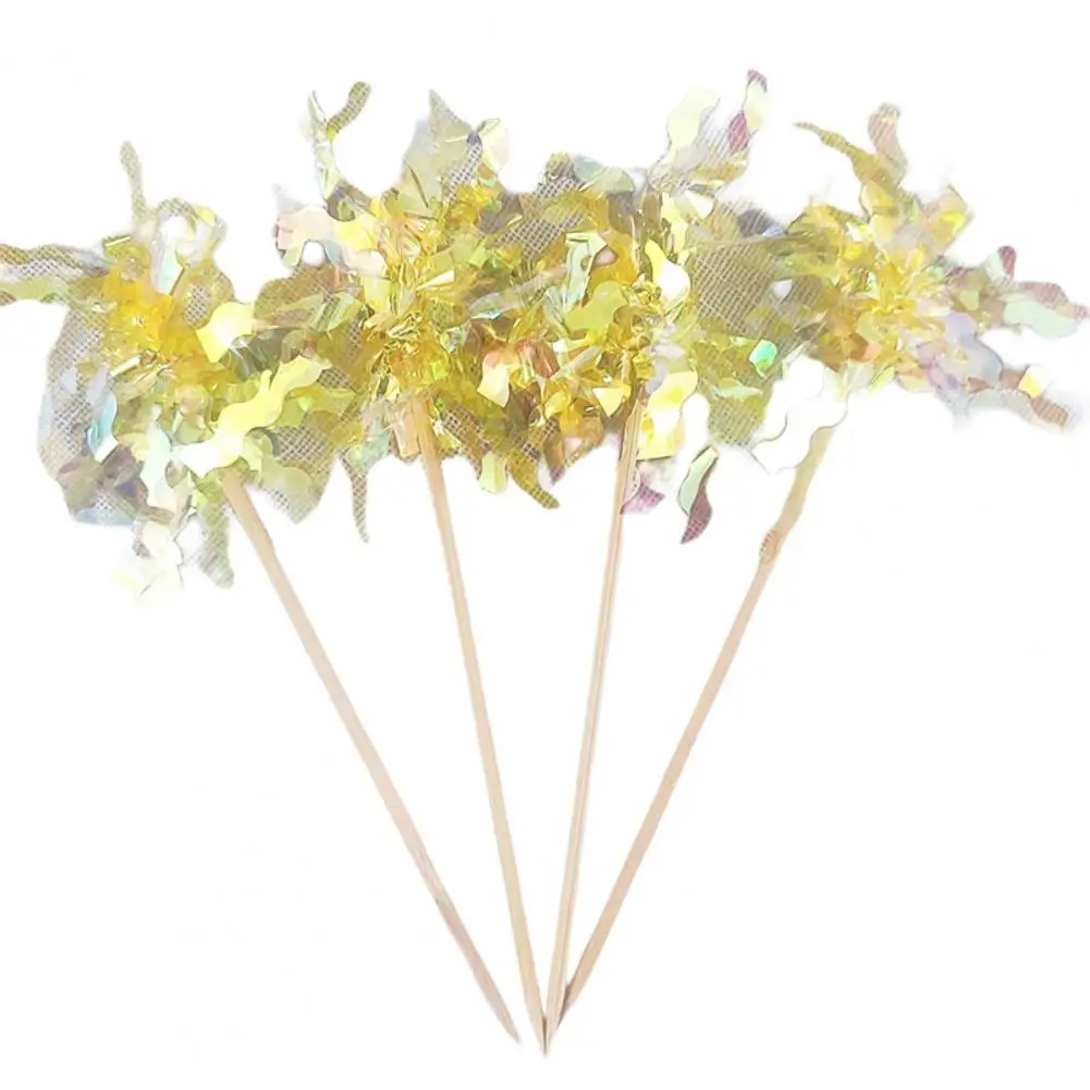 

5Pcs Creative Cupcake Toppers Multicolor Reusable Pastry Toppers Colorful DIY Baking Toppers Cake Toppers