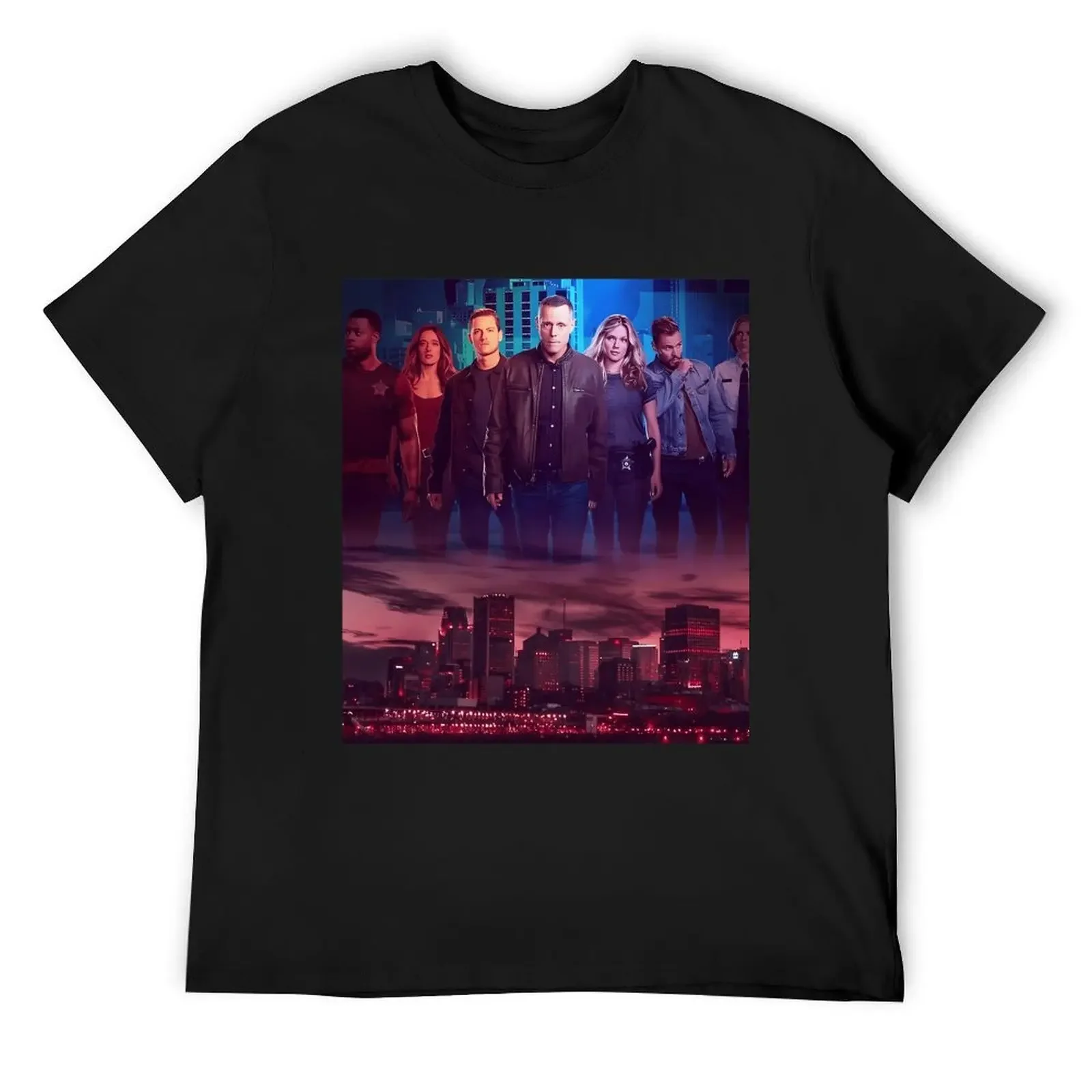 Футболка Chicago PD эстетичная одежда футболка большого размера баскетбольные