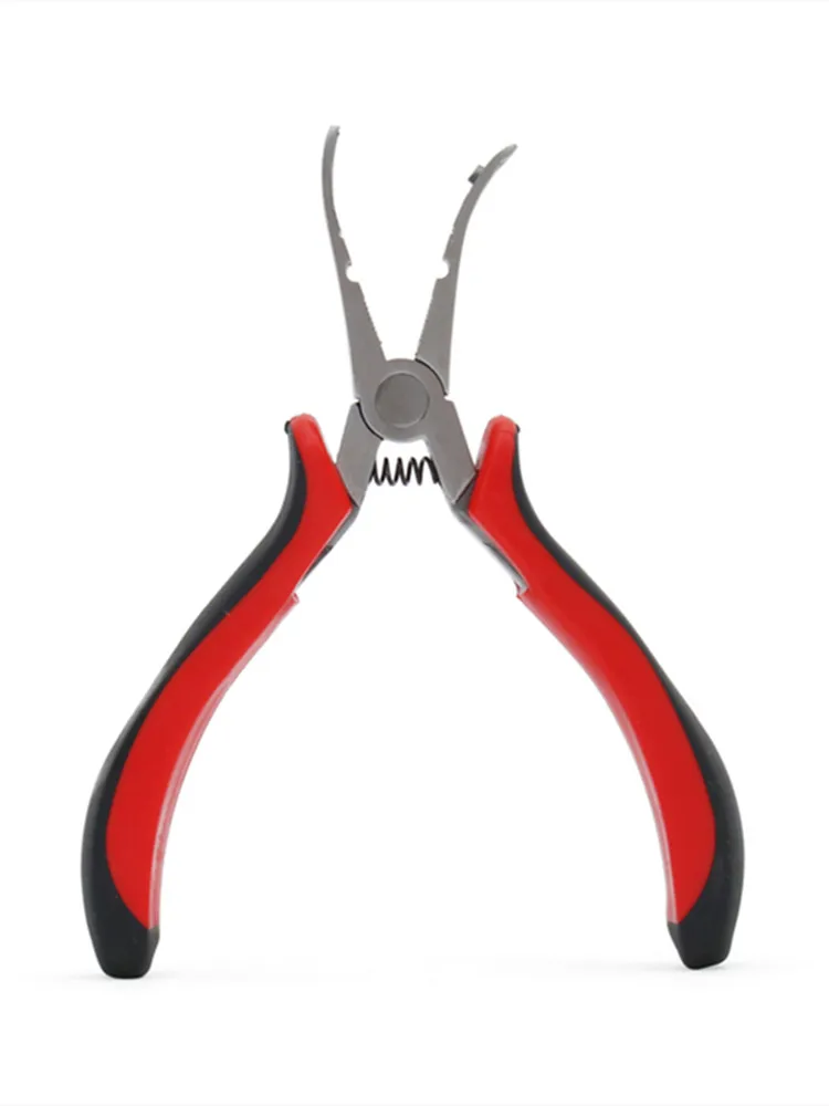 Инструменты плоскогубцы из нержавеющей стали с изогнутой головкой для