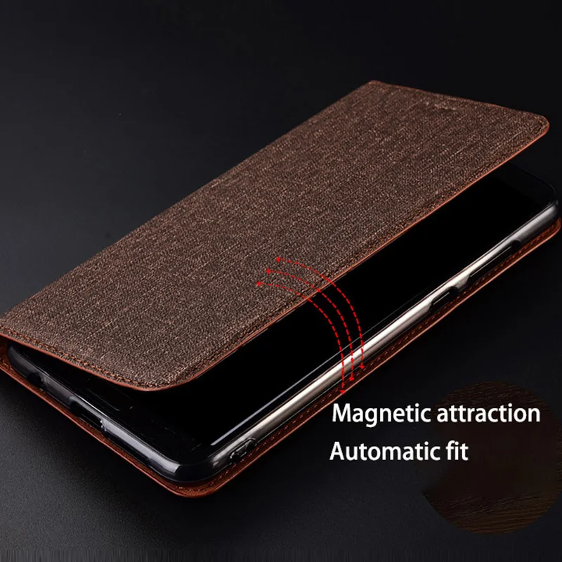 luxury plush pure cotton phone case for infinix smart 5 6 pro smart hd 2021 zero cotton linen magnetic flip protective cover free global shipping