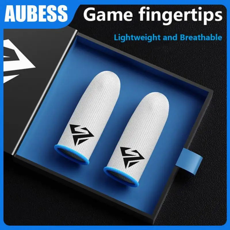 

Anti-slip Fingertip Cover Sweatproof Finger Sleeve With Box Sensitive Touch Screen Gaming Finger Sleeve For Mobile Game For Pubg