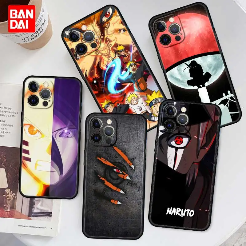 

Sasuke Naruto Uchiha Case for iPhone 13 12 11 Pro Max SE 2020 11pro 12pro 13pro Mini Black Phone Soft Thin Cover Luxury Silicone