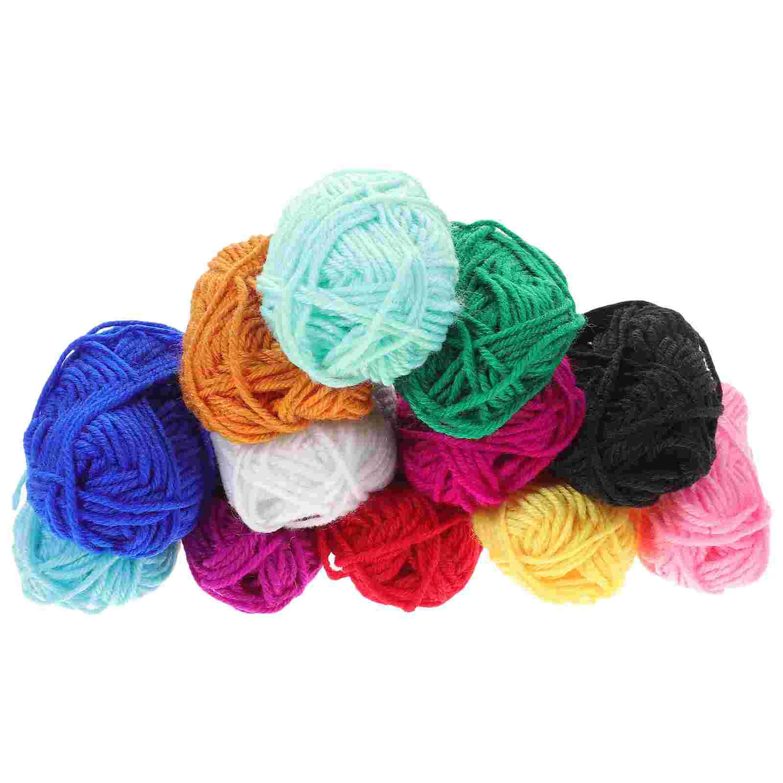 

Yarn Knitting Crochet Wool Cottonacrylic Crocheting Sweater Hand Woolen Diy Thread Weaving Colored Soft Line Woven Hat Blanket