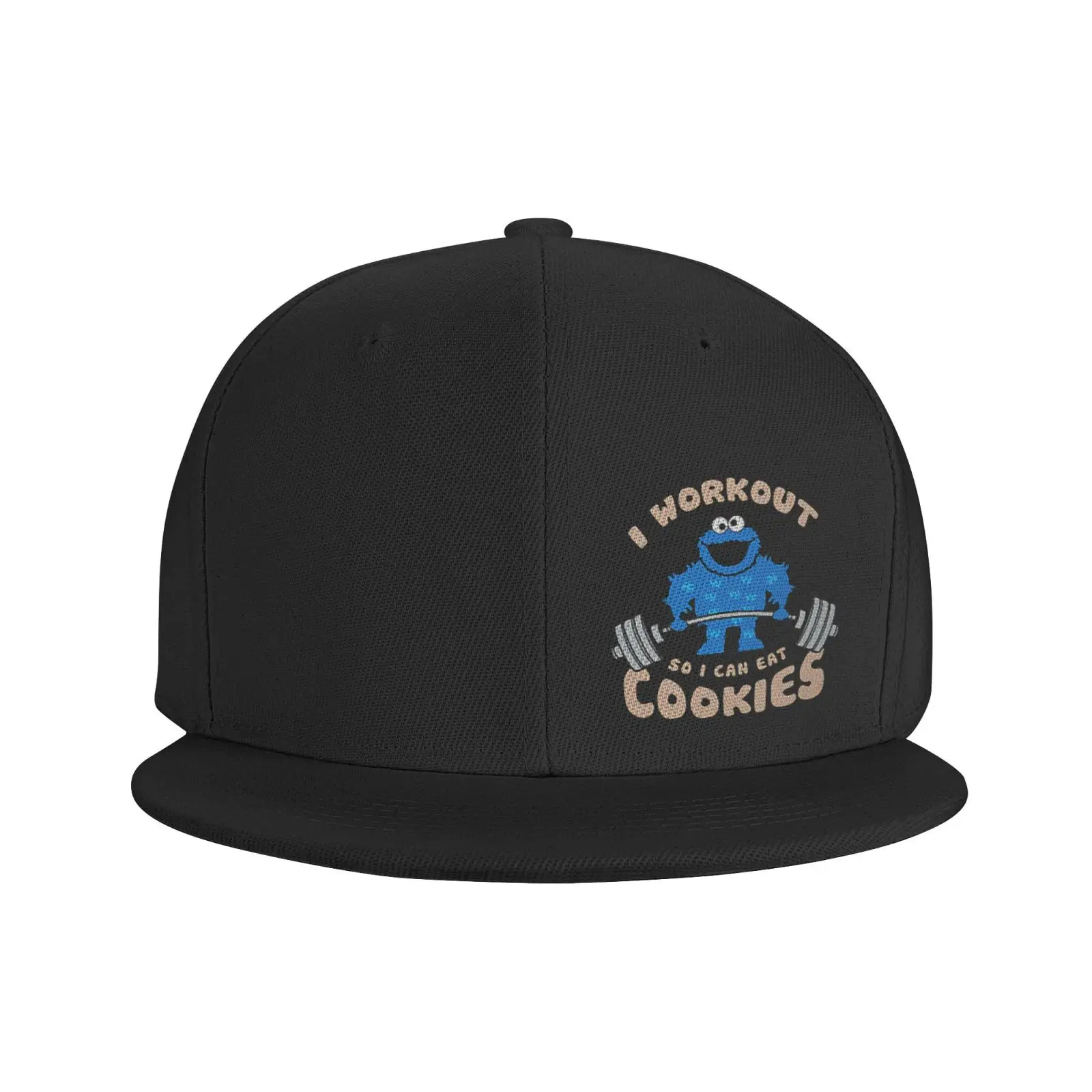 

I Workout Cookie Gym Cookie Monster 6533 Cap Golf Cap Cap For Women Bucket Hat Caps Men Cap Custom Logo Wool Beanie Caps Women