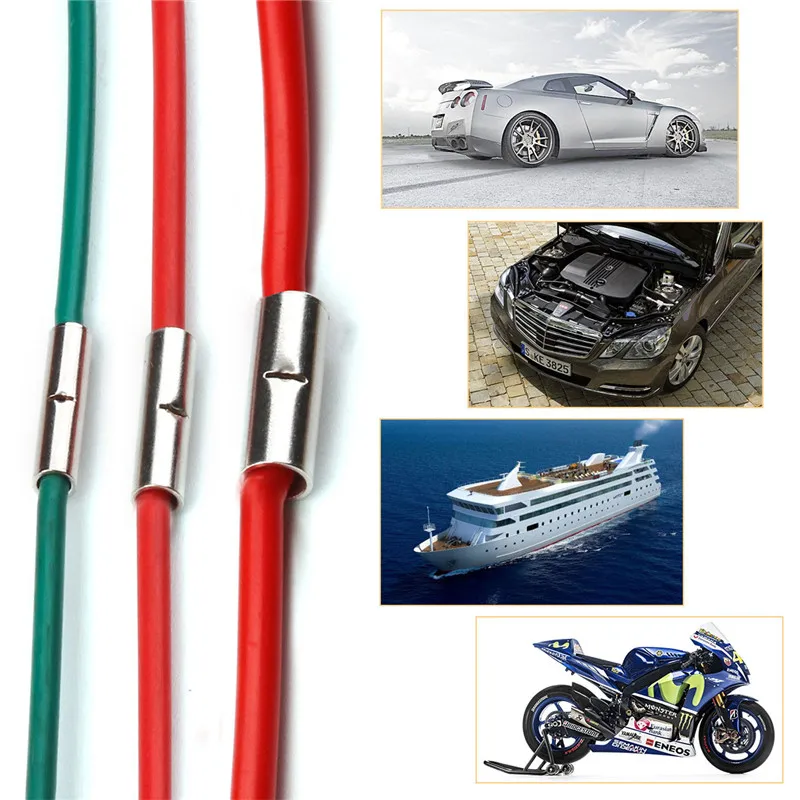 600/150/100/50 шт СРГ 22-10 Медь Луженая сращивания обжимной терминал рукав стыковой