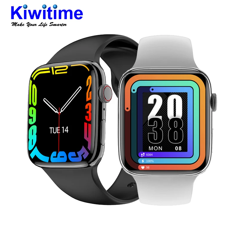 

KIWITIME IWO DT7 Pro MAX Smart Watch Series 7 45mm 1.95inch Infinity Screen NFC Bluetooth Smartwatch for Men Women Android Phone