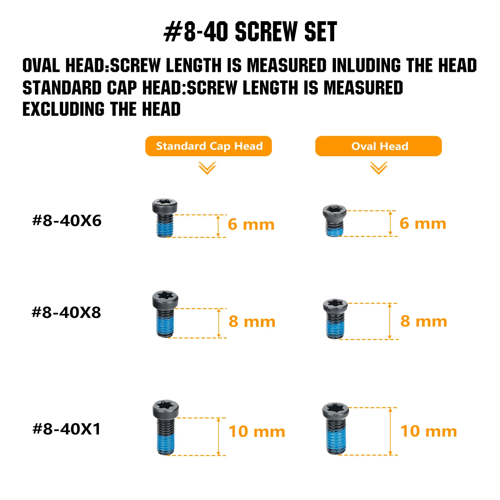 

Набор винтов ohhunt LS-SET-05 30 шт.