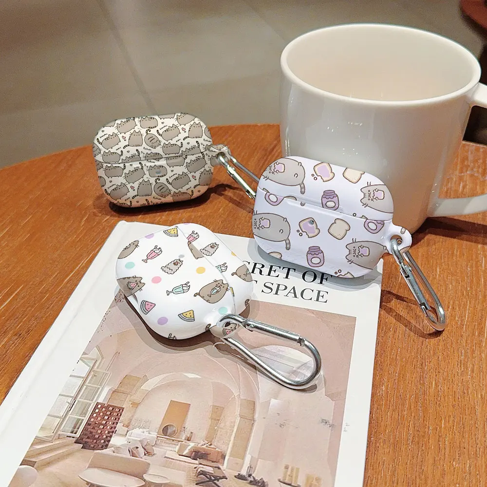 Противоударный защитный глянцевый HD жесткий чехол для наушников из мультяшного