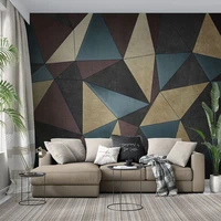 custom mural 3d modern minimalist abstract geometric light luxury geometric tv background wall wallpaper papel pintado de pared