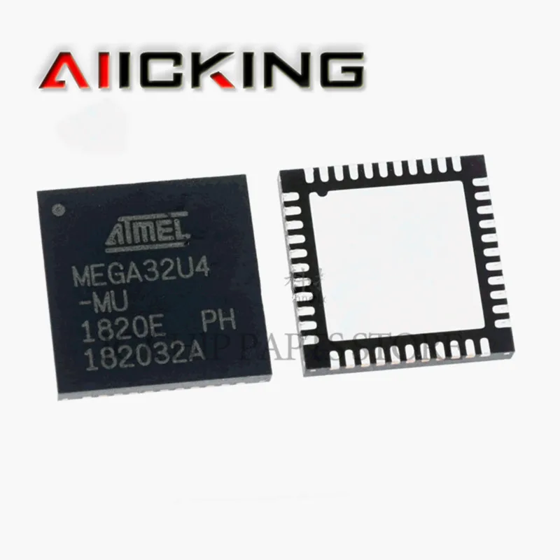 ATMEGA32U4-MU 5pcs QFN-44 ATMEGA32U4 8-bi -MCU AVR USB 32K FLASH INDUSTRIAL IC Chip Original New Product In Stock