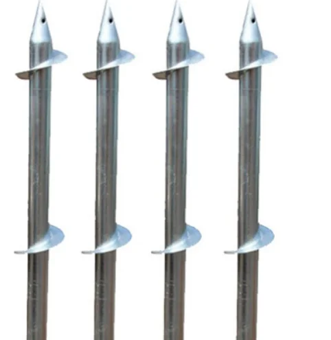 

solar ground screws mounted pile hot dip galvanized steel helical pileSource manufacturers support
