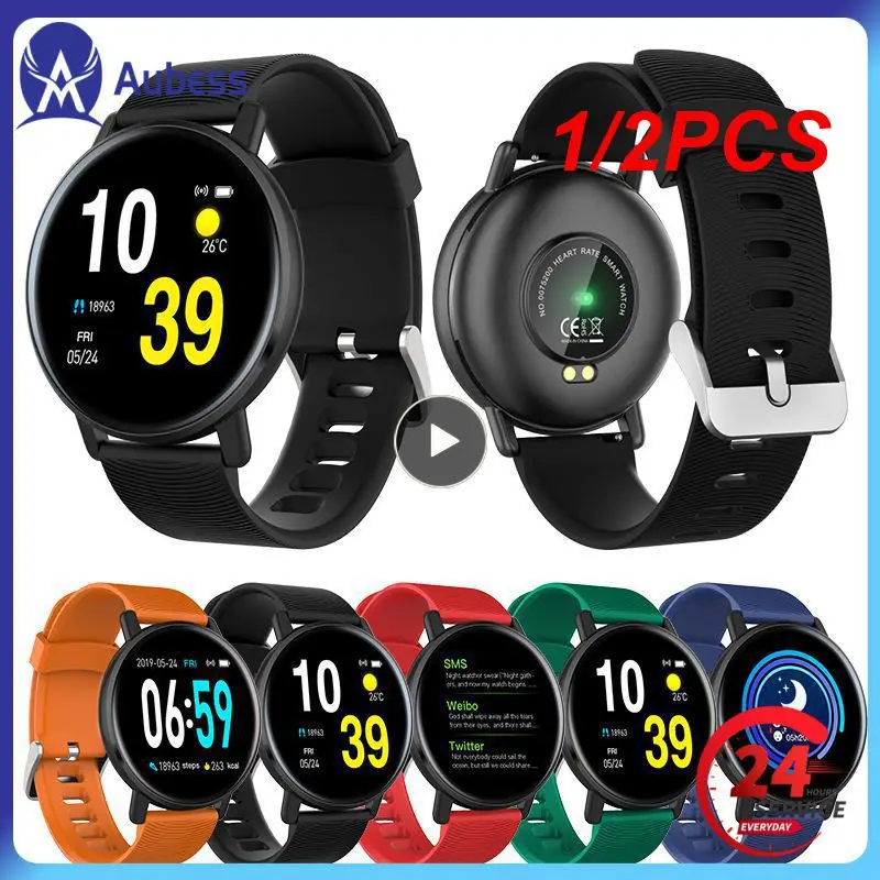 

Ремешок силиконовый мягкий для Galaxy Watch 3 Active 2 42/46 мм GT 2/2e, эластичный однотонный, 1/2 шт., 18 мм 20 мм 22 мм