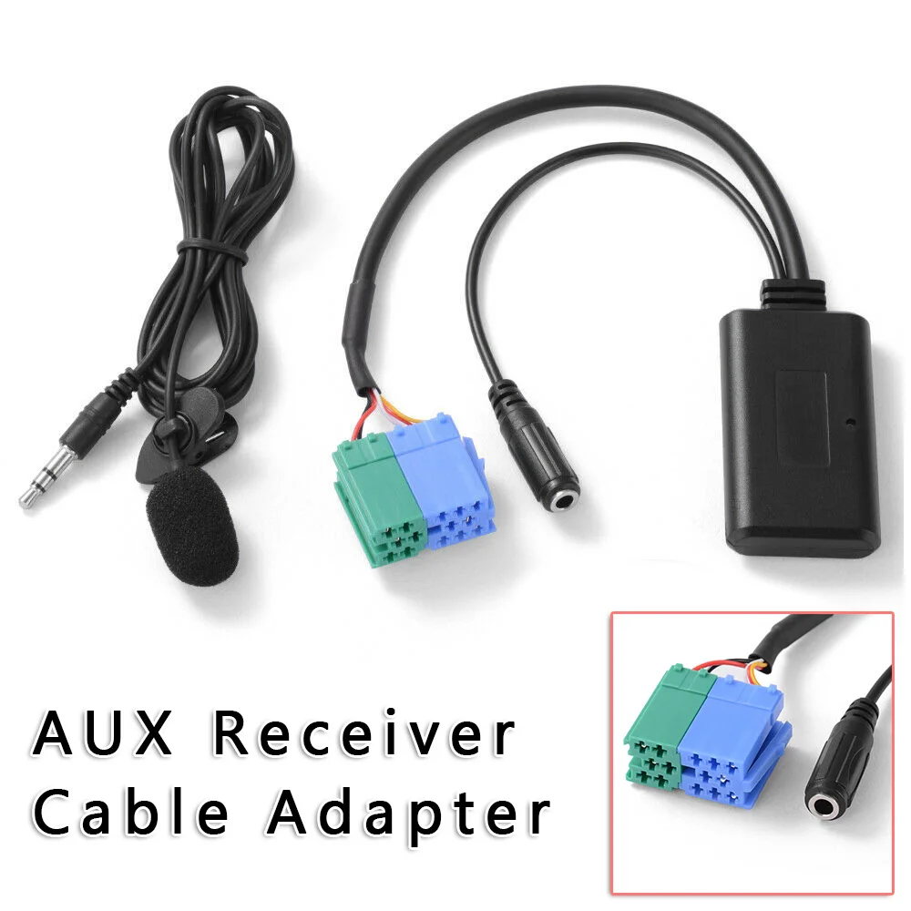 

Audio AUX Receiver For Becker Adapter Cable Bluetooth Radio For Music Lovers Practical