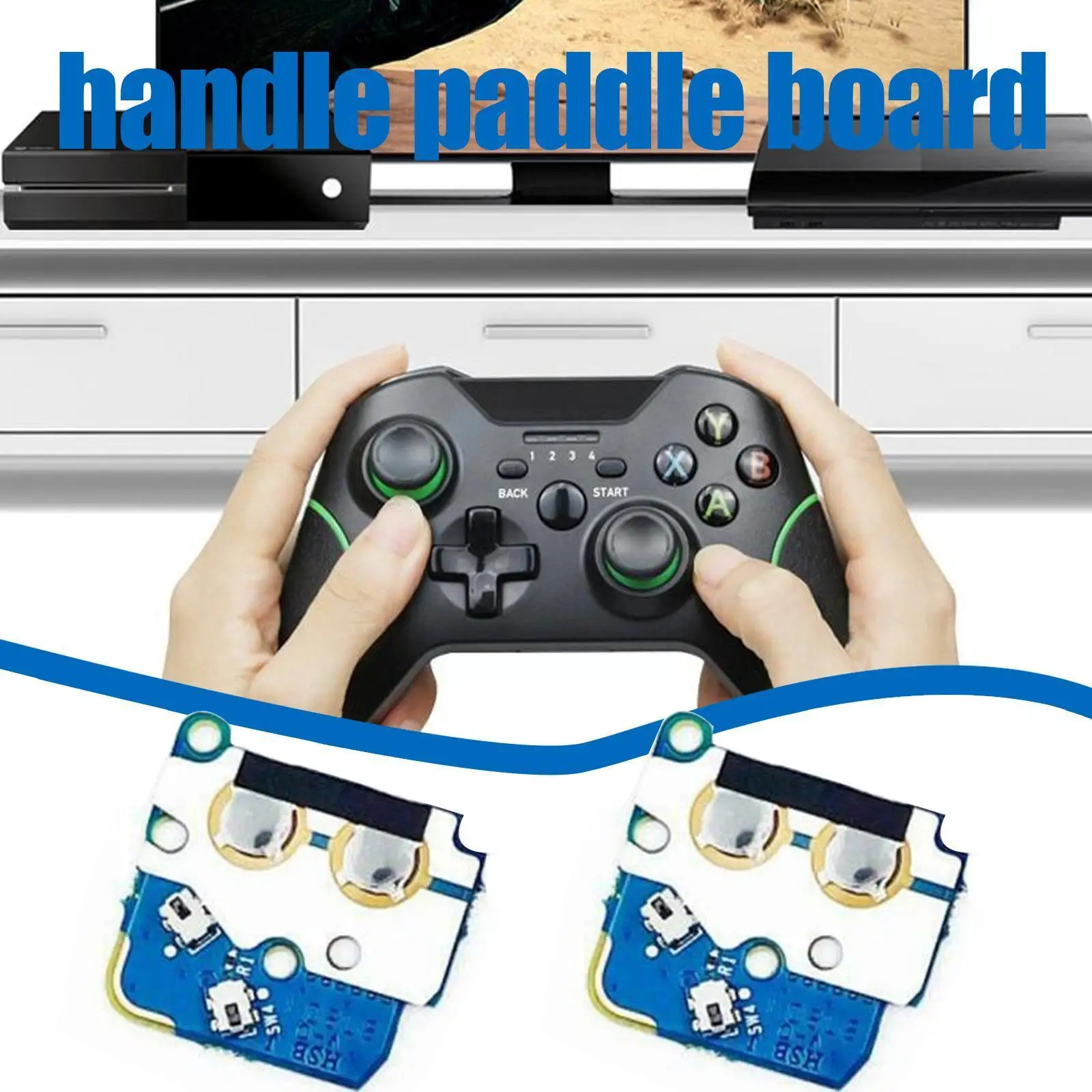 

Кнопочные лопатки материнская плата для одного контроллера Elite серии 2, основная накладка, рукоятка джойстика, Прямая поставка N8u4