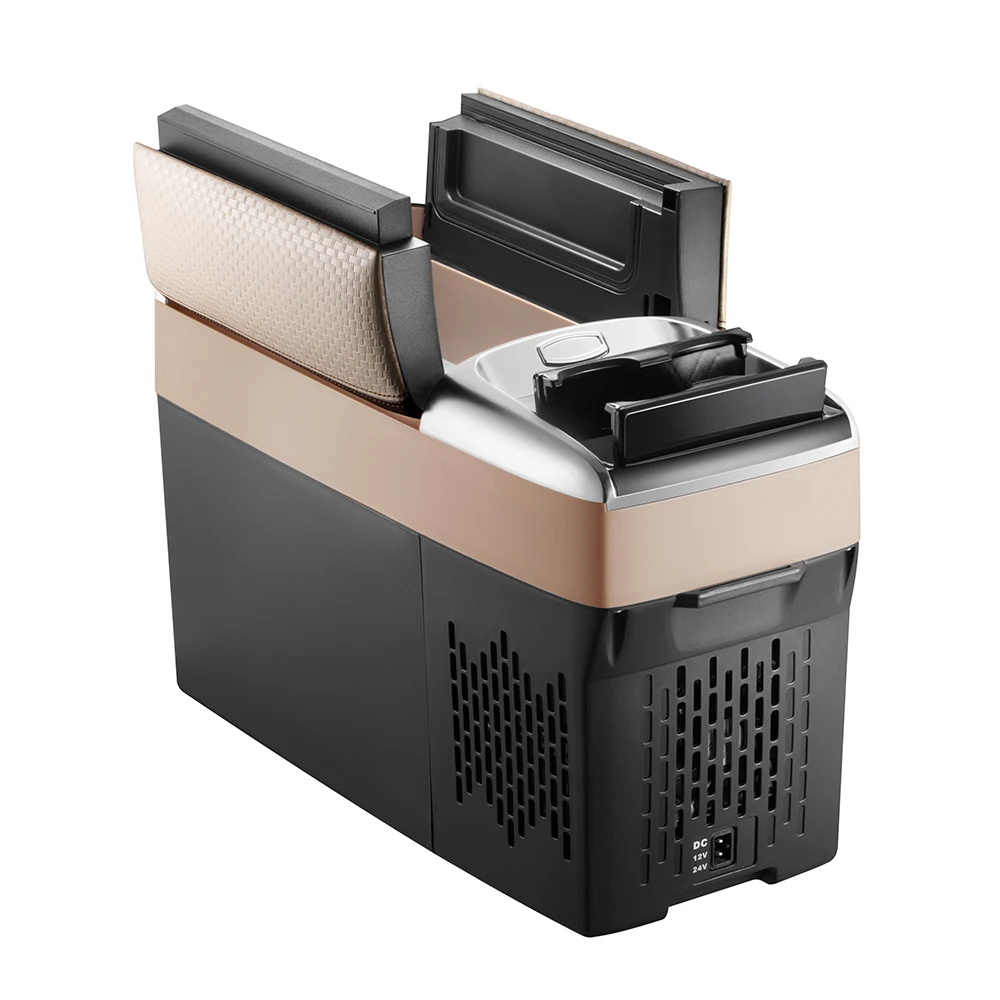 

Central armrest cooler box luxury car fridge 11L capacity for central armrest fridge for commercial vehicles