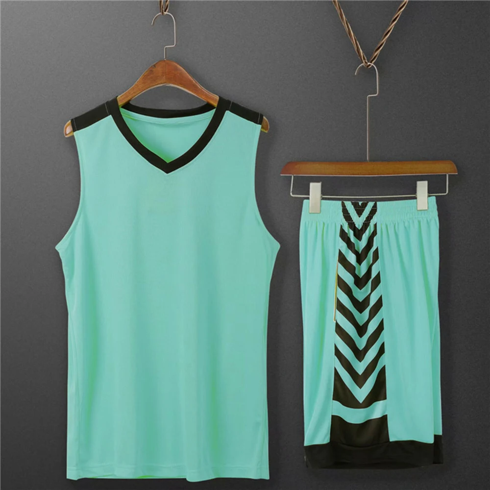 2023 Men Basketball Jersey Set Men and Women Basketball Training Set Quick-Drying Sleeveless Uniform Sportswear Custom Set