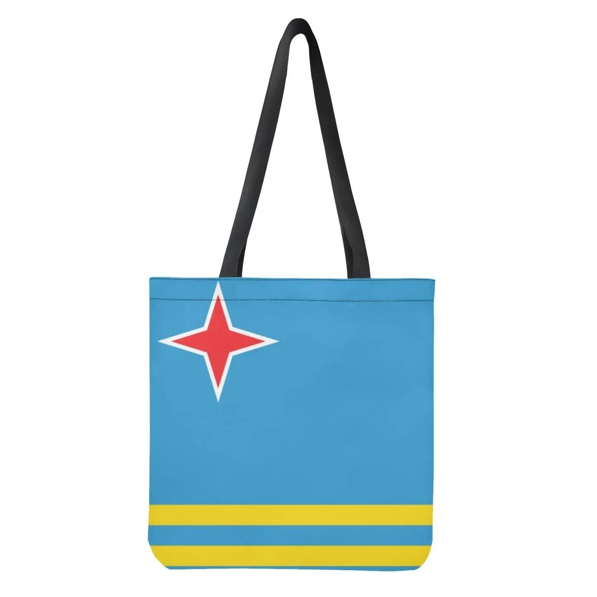 Aruba Flag Pattern Tote Bag Fashion Women Handbag Girls Shoulder Storage Bags for Travel Ladies Large Capacity Shopping Bag 2023