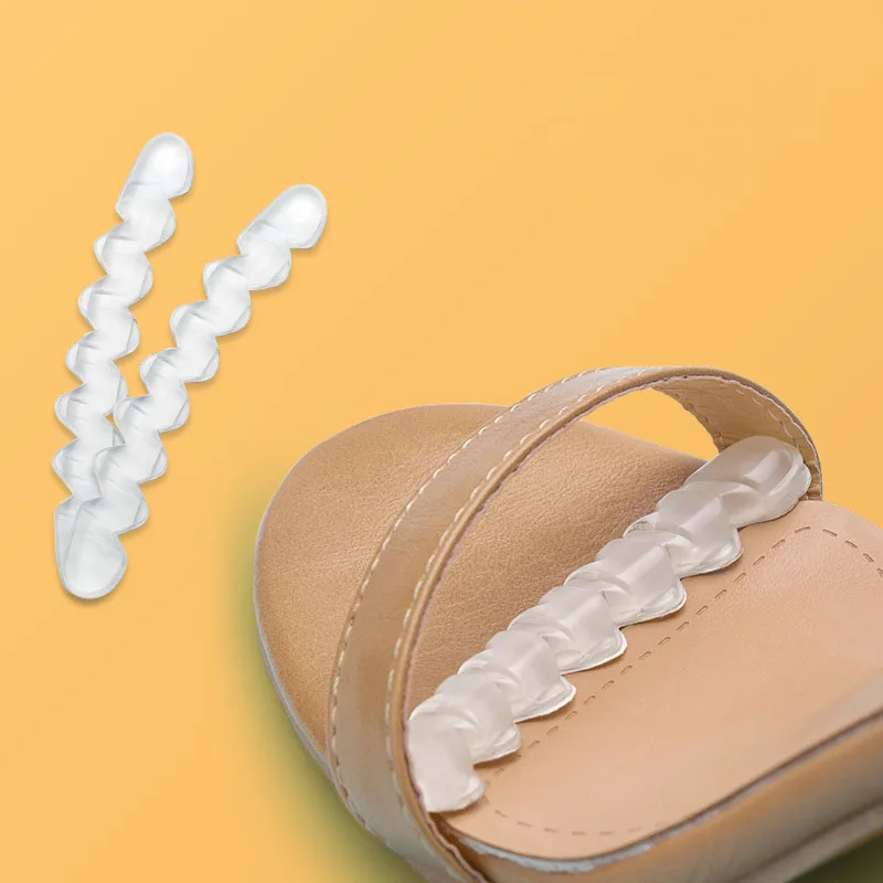 

Силиконовые Нескользящие стельки, стикер для женщин, шлепанцы на высоком каблуке, сандалии, самоклеящиеся гелевые стельки на переднюю часть стопы