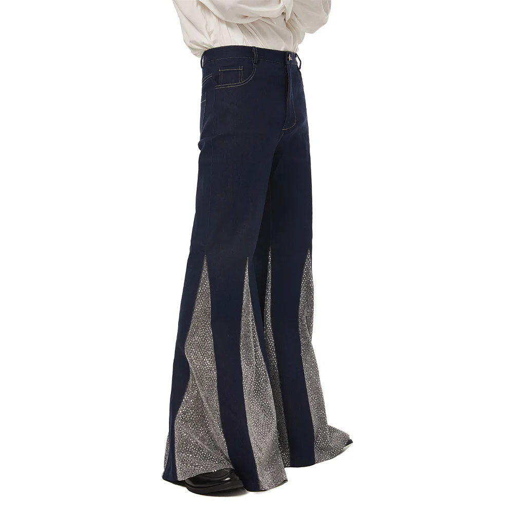 Костюм для ролевых игр в стиле ретро широкие штаны дискотеки 60-х и годов