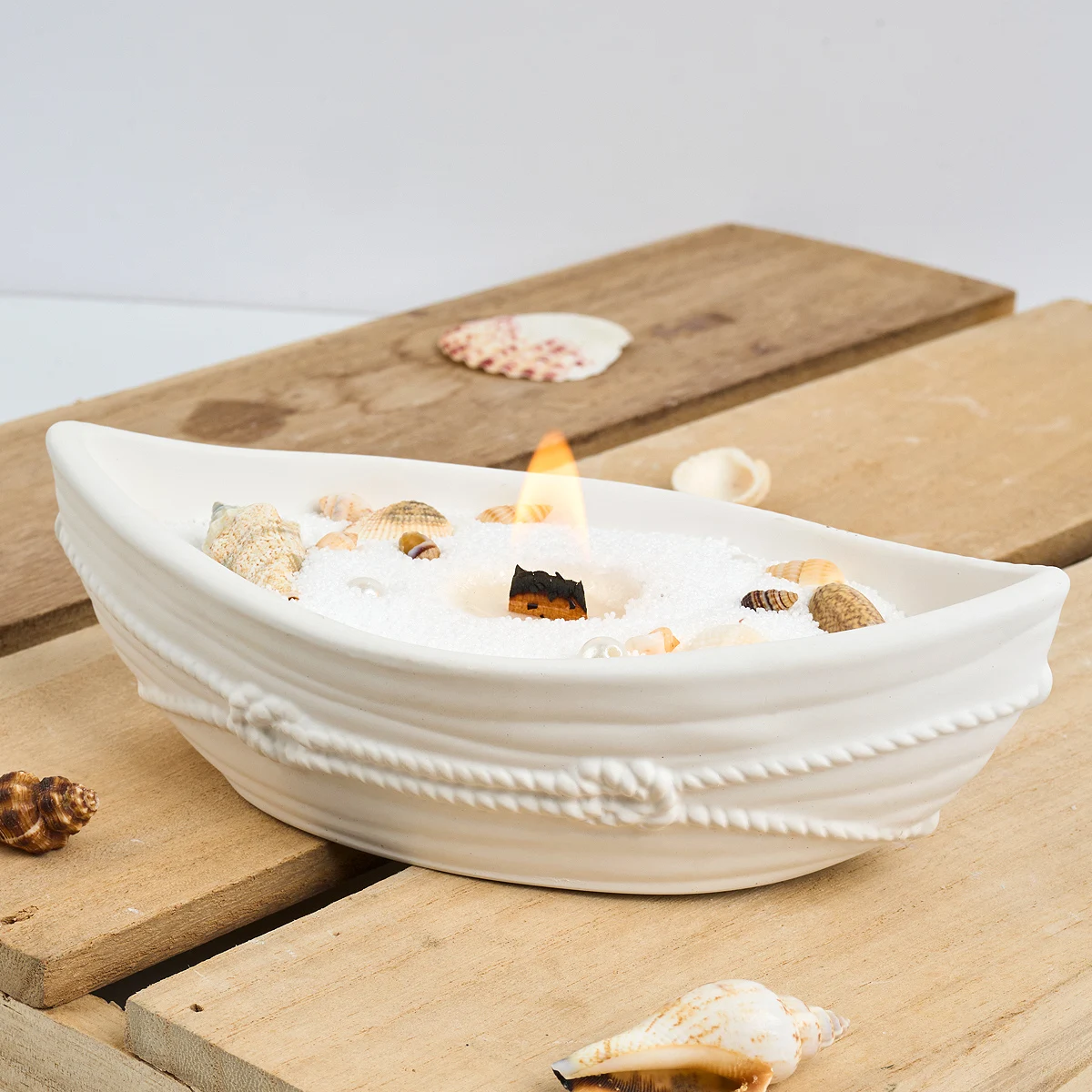 Конопляная веревка лодка чашка для свечи силиконовая форма сделай сам корабля