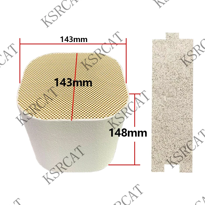 Фильтр Cordierite DPF 143x143x148 мм для выхлопной системы bmw DPF 118d 2.0 T 2014 EURO 5 Di (art.: 3920cd8366dfb) - 3920cd8366dfb