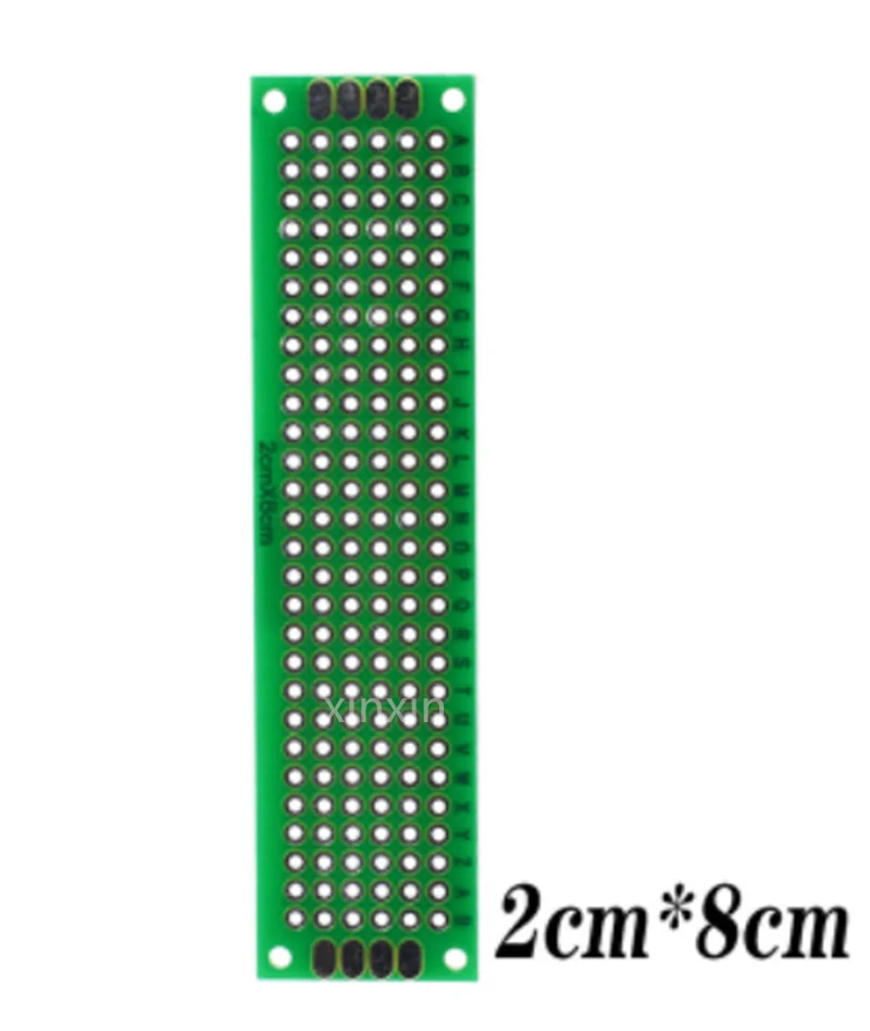 

8pcs 9x15 8x12 7x9 6x8 5x7 4x6 3x7 2x8 cm Double Side Prototype Diy Universal Printed Circuit PCB Board Protoboard For Arduino