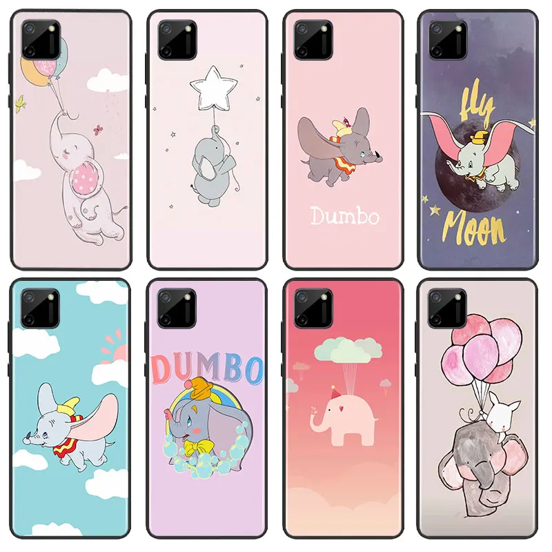 

Dumbo Flying Elephant Style For OPPO Find X2 X3 X5 Lite Neo Pro 5G OPPO Reno2 Reno4 Reno5 Reno6 Reno7 Z Lite Pro SE 4G 5G