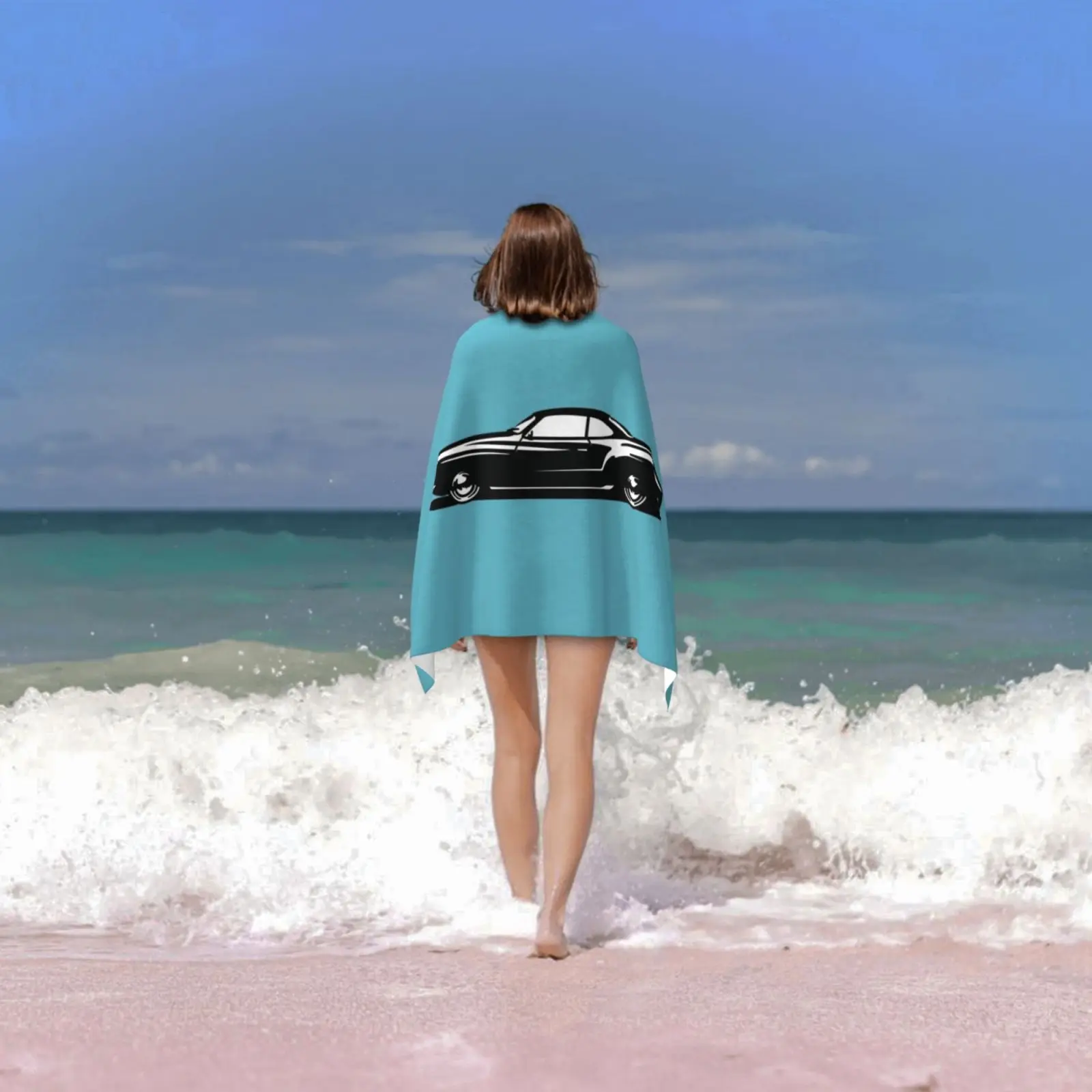 Karmann Ghia Тип 14 пляжное полотенце быстросохнущее качественное технические