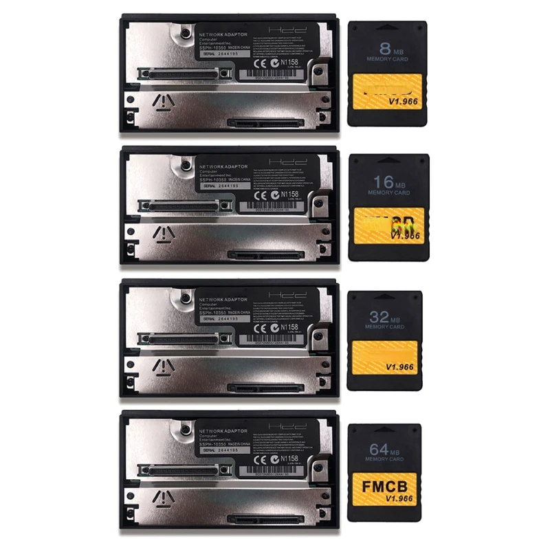 

McBoot v1.966 Memory Card for PS2 FMCB version 1.966 for PS2 Game Console Sata Network Adapter Drop Shipping