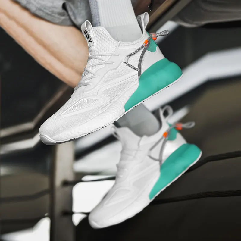 Classic Men Running Sports Shoes Original Breathable Walking Jogging Sneakers Man Comfortable Soft Bottom Female Gym Shoes