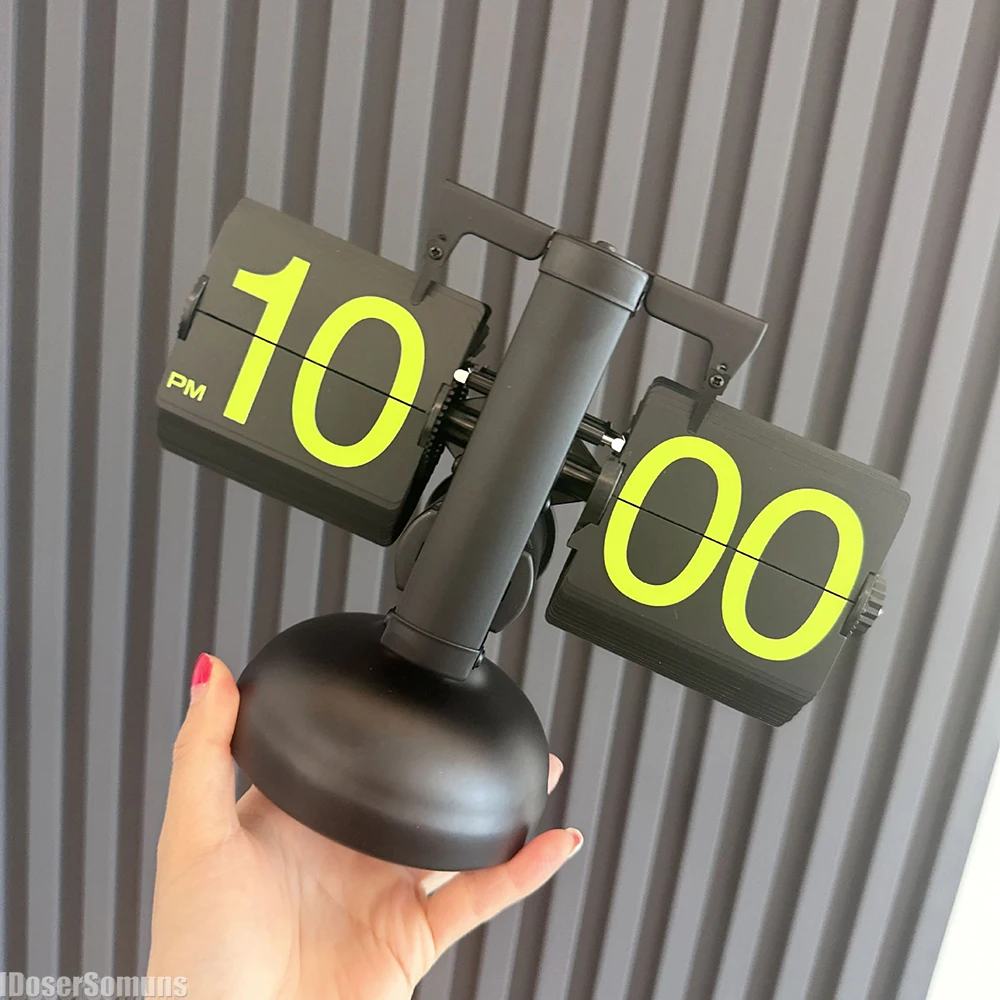 Автоматические часы в европейском стиле для поворота страниц настольные