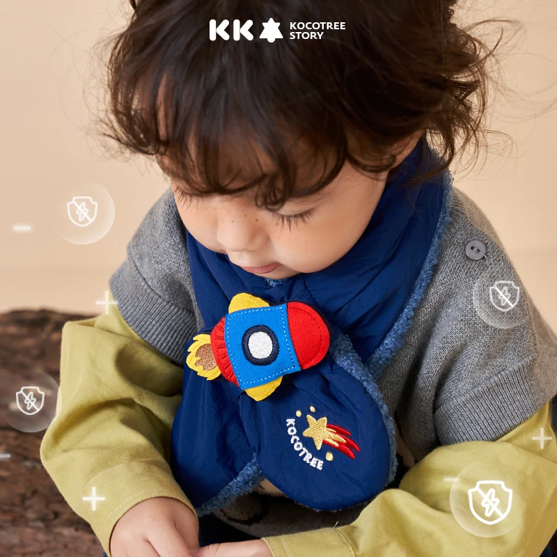 

Kocotree Children Warm Scarf for Baby Kids Winter Cute Cartoon Modeling Outdoor Scarf Gift Girls Boys Soft Christmas Scarves