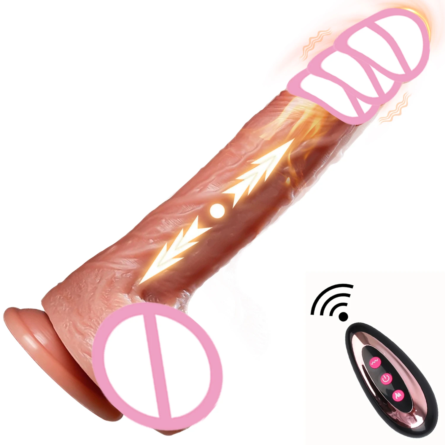 Фаллоимитатор-вибратор женские секс-игрушки фаллоимитатор с дистанционным