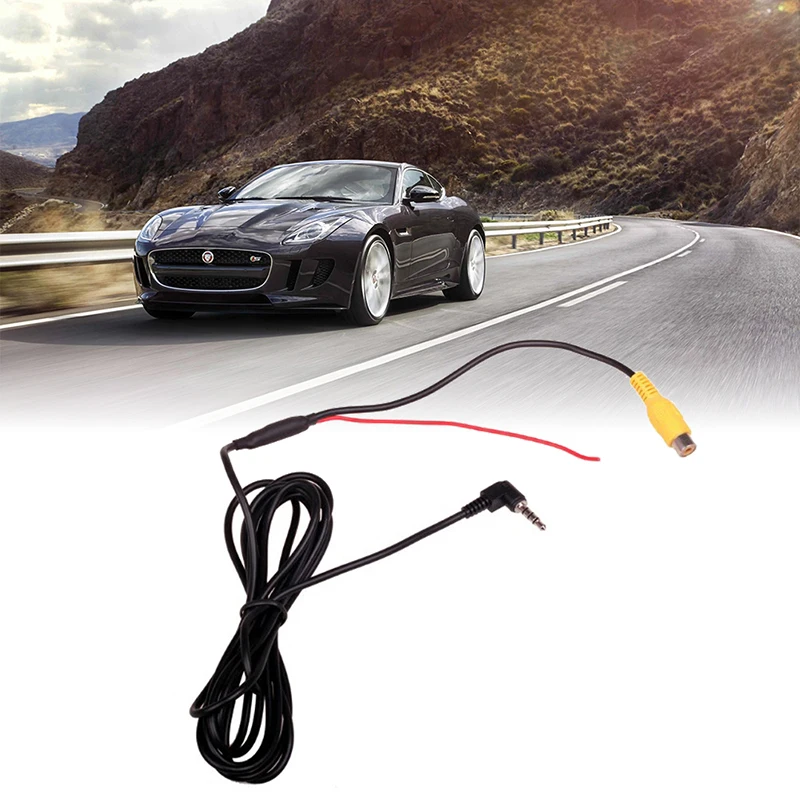 

1Pc RCA to 2.5mm AV IN Converter Cable for Car Rear View Reverse Parking Camera to Car DVR Camcoder GPS Tablet