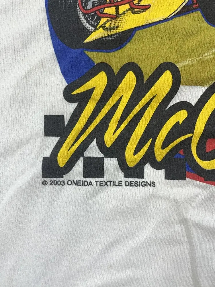 Футболка Tim McCreadie Racing Мужская размер XL #39 Подсластители текстиль Oneida