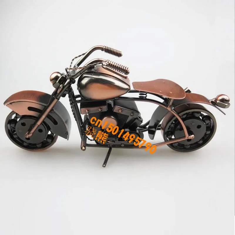

26*12*15CM Metal handicraft decoration accessories Home Furnishing iron motorcycle model Super