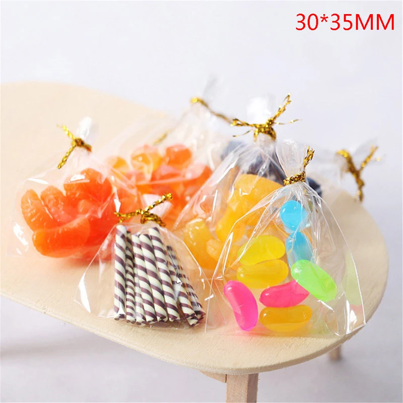 

Mini Bagged Food Toy Resin Dollhouse Kitchen Simulation Bagged Gourmet Series Decoration