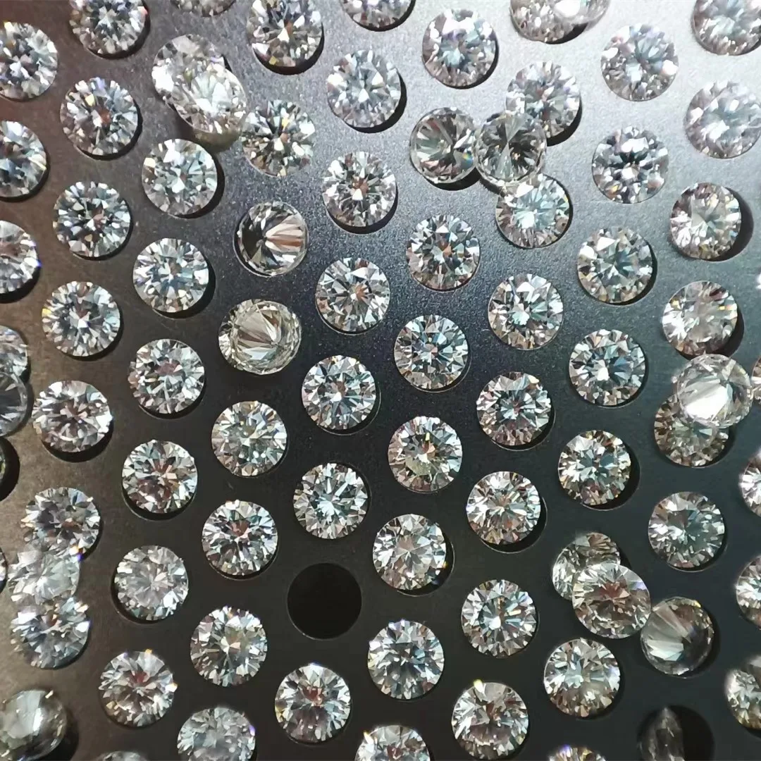 1pcs/LOT South Africa Natural Genuine Diamond Gemstone About 4.2 mm DIY Pendant Necklace Earring Ring Man Woman Jewelry