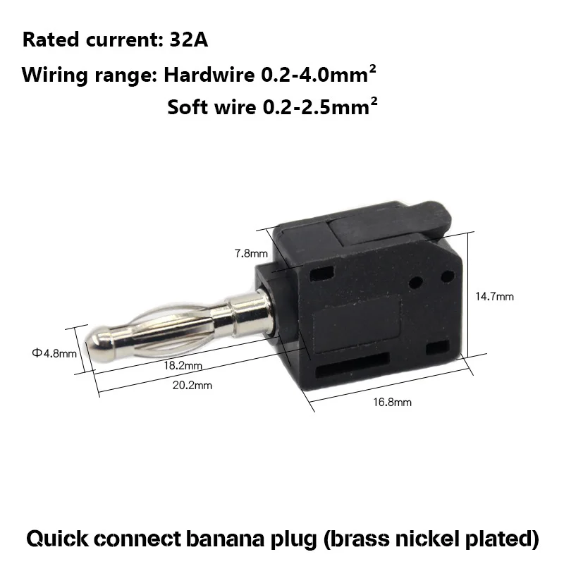 

Разъём "банан" YJCAL 4мм 220В