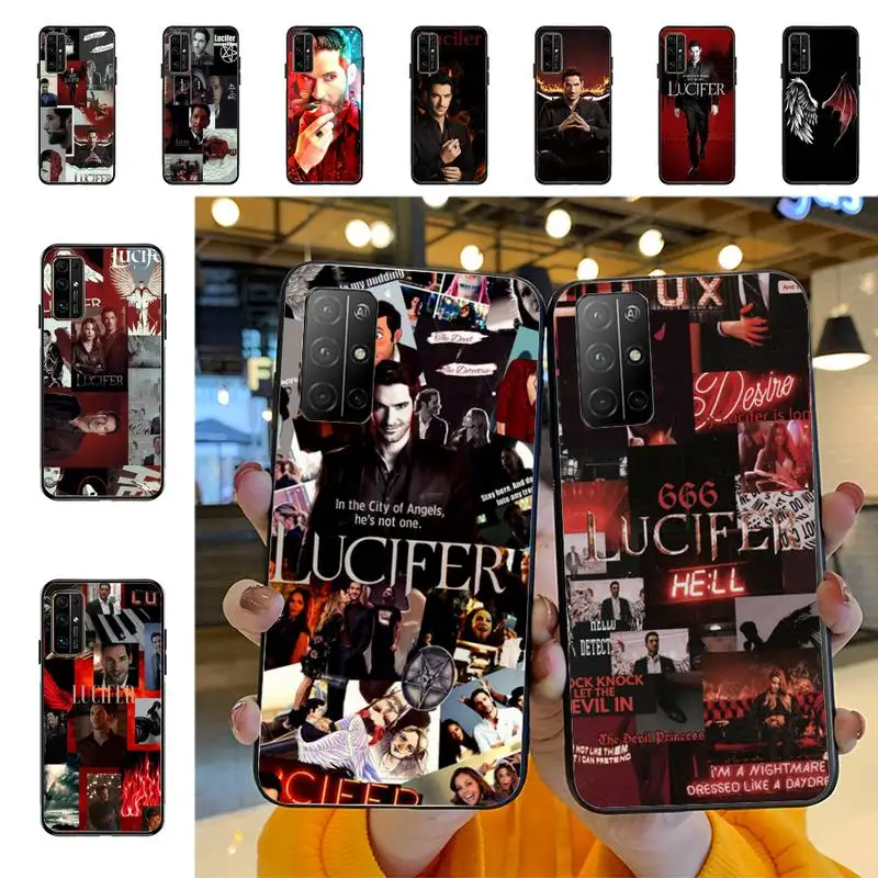 

TV Show L-lucifer Phone Case For Huawei Honor 10 lite 9 20 7A pro 9X pro 30 pro 50 pro 60 pro 70 pro plus
