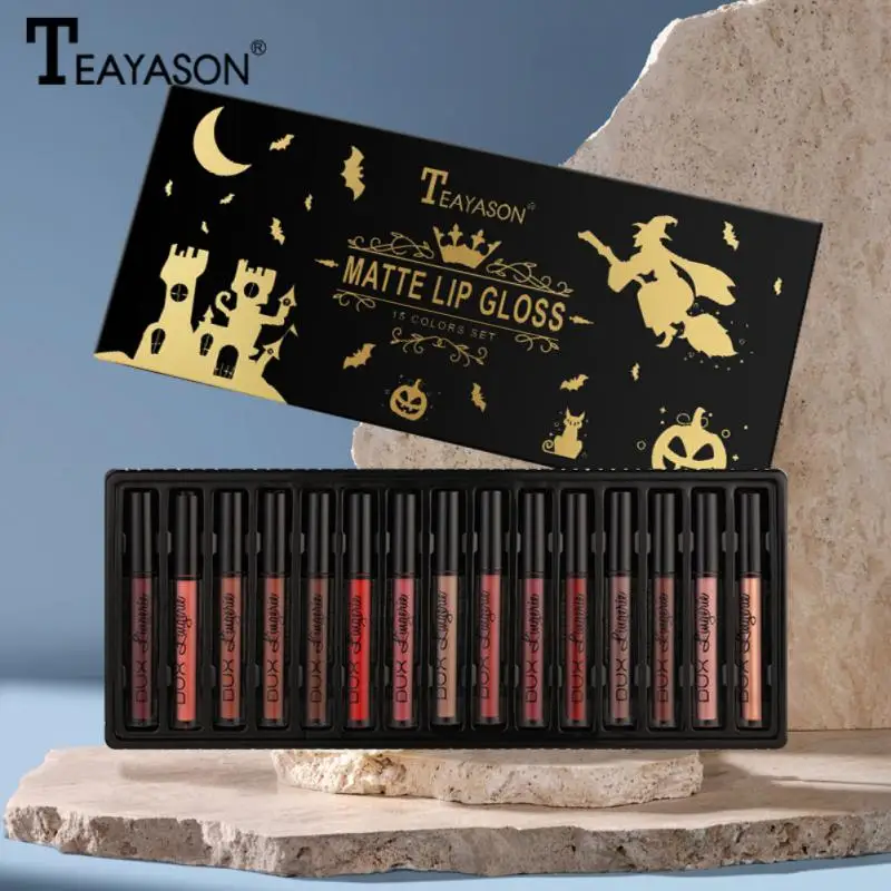 

Liquid Lipstick Lasting Colored Moisturizing Halloween Lip Glaze Waterproof Set Velvet Matte Lip Gloss Beauty Cosmetics