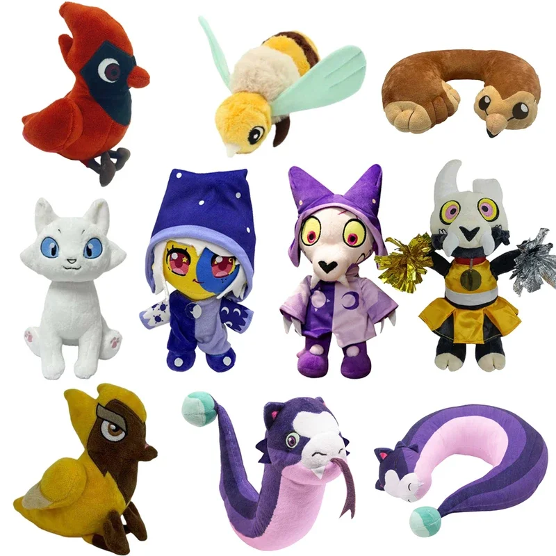 Игрушка плюшевая Сова для косплея мягкая набивная Кукла-талисман шеи