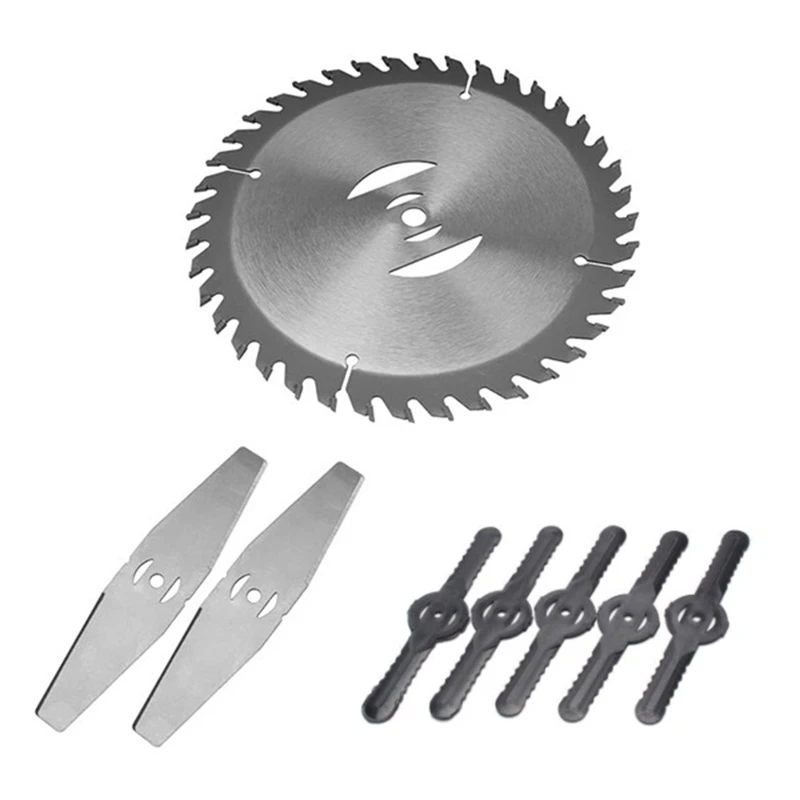 Лезвия для триммера травы беспроводные сменные насадки газонокосилки садовый